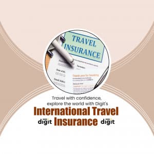 Digit Insurance marketing poster