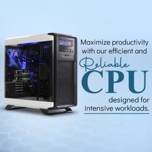 CPU promotional poster