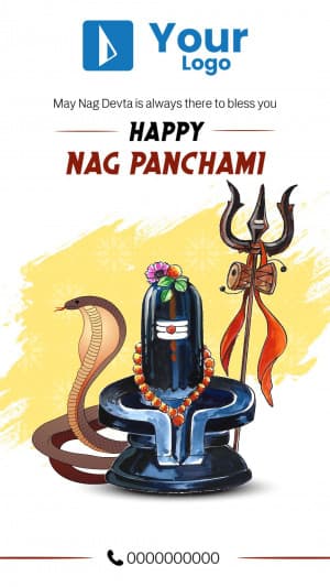 Nag Panchami Insta Story facebook banner