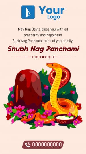 Nag Panchami Insta Story Social Media post