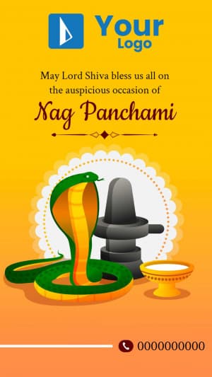 Nag Panchami Insta Story template