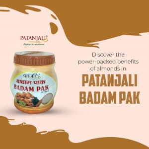 Badam Pak promotional post