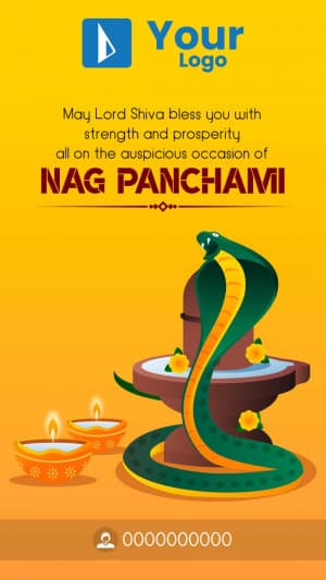 Nag Panchami Insta Story flyer