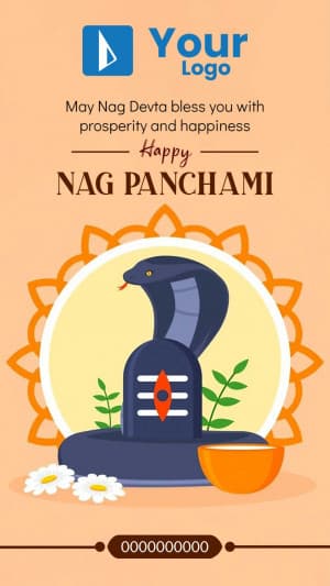 Nag Panchami Insta Story banner