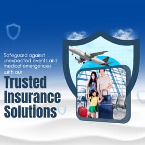 Family Travel Insurance marketing poster
