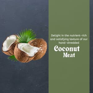 Coconut Meat marketing post