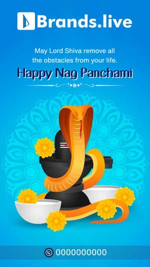 Nag Panchami Insta Story post