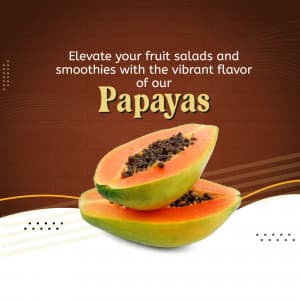Papaya marketing post