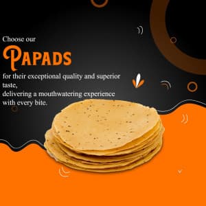 Papad marketing post