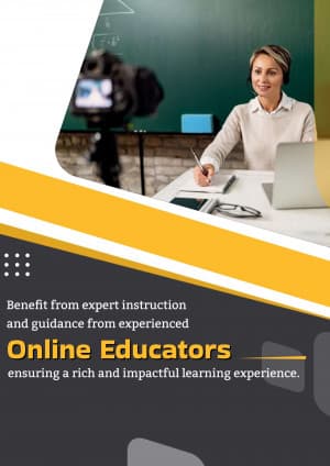 online course business banner