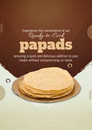 Papad banner