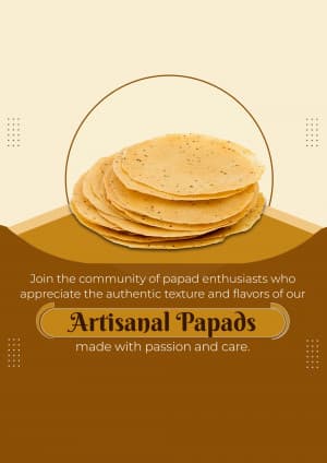 Papad template