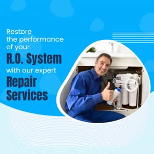 R.O Repairing promotional post