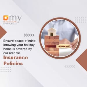 Holiday Home Insurance business flyer