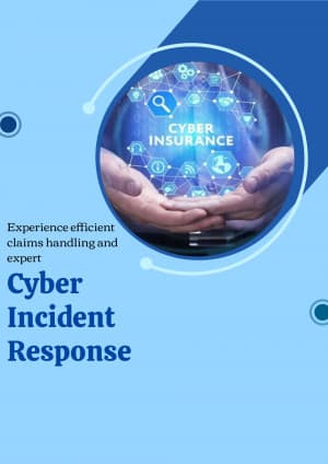 Cyber Insurance marketing poster