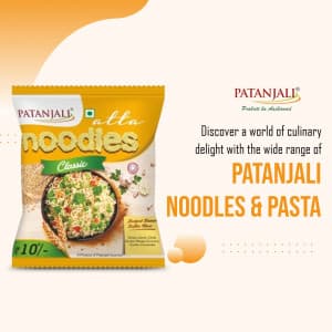 Noodles and Pasta business flyer