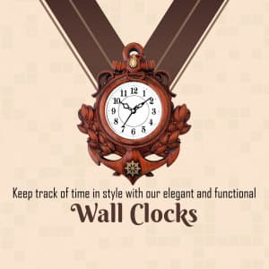 Wall Clock business post