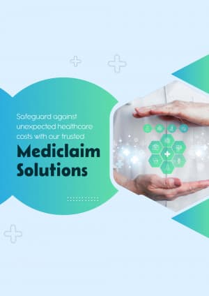 Mediclaim business flyer