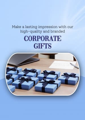 Corporate Gift business flyer