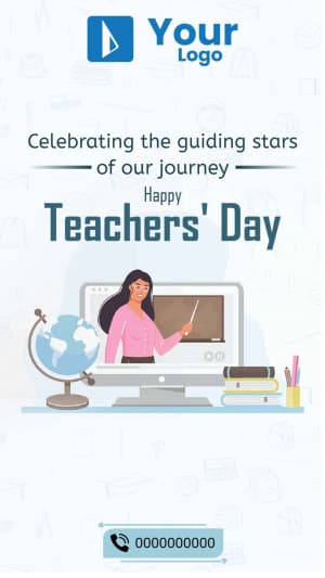 Teachers' Day Insta Story facebook banner