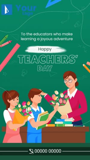 Teachers' Day Insta Story flyer
