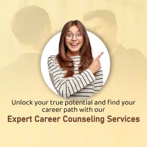 Career Counselling promotional poster