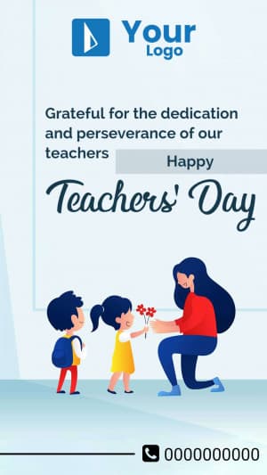 Teachers' Day Insta Story Instagram banner