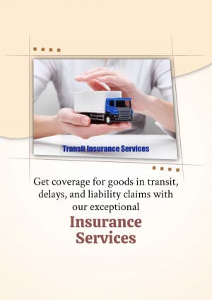 Transit Insurance Services flyer