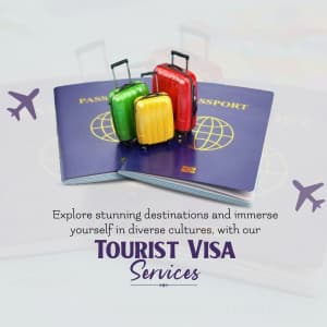 Tourist Visa instagram post