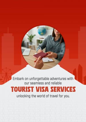 Tourist Visa business banner