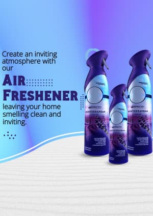 Air Freshener marketing poster