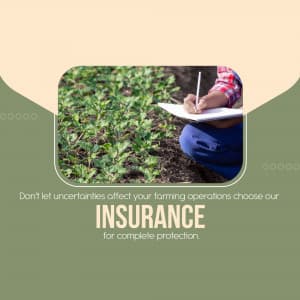 Agricultural Insurance flyer