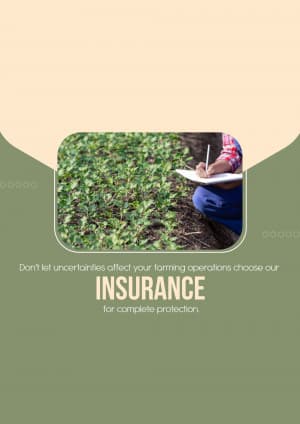 Agricultural Insurance template
