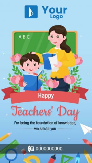 Teachers' Day Insta Story banner