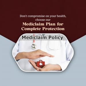 Mediclaim marketing poster