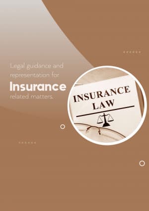 Insurance Law Attorneys poster