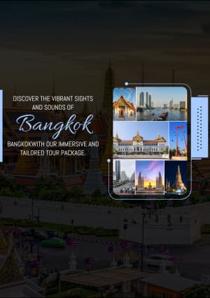 Bangkok promotional poster