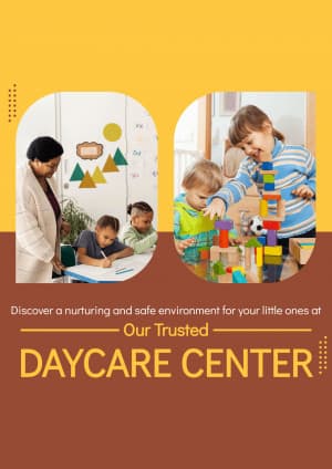 DayCare Centre business flyer