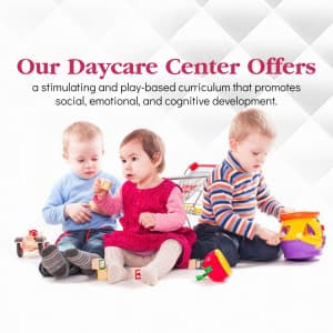 DayCare Centre marketing poster