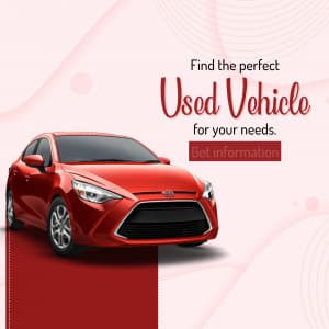 Used Vehicle Sell/Purchase facebook banner