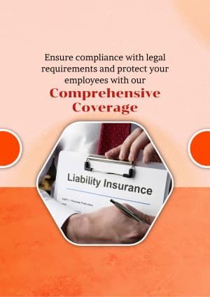 Liability Insurance business flyer