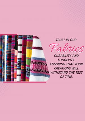 Fabric business banner