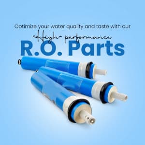 R.O Parts promotional template