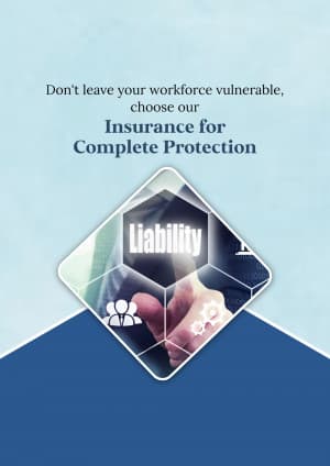 Liability Insurance flyer