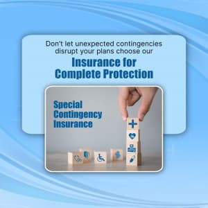Special Contingency Insurance promotional template