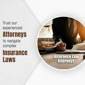 Insurance Law Attorneys promotional post