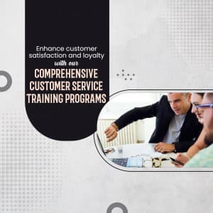 Customer Service Training marketing post