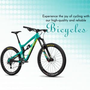 Cycles business flyer