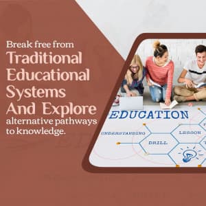 Non Formal Education promotional template