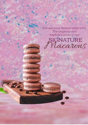 Macaron banner